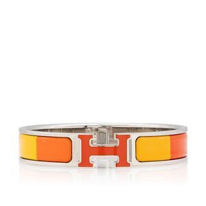 Hermes Rainbow Clic Clac H Narrow Bracelet